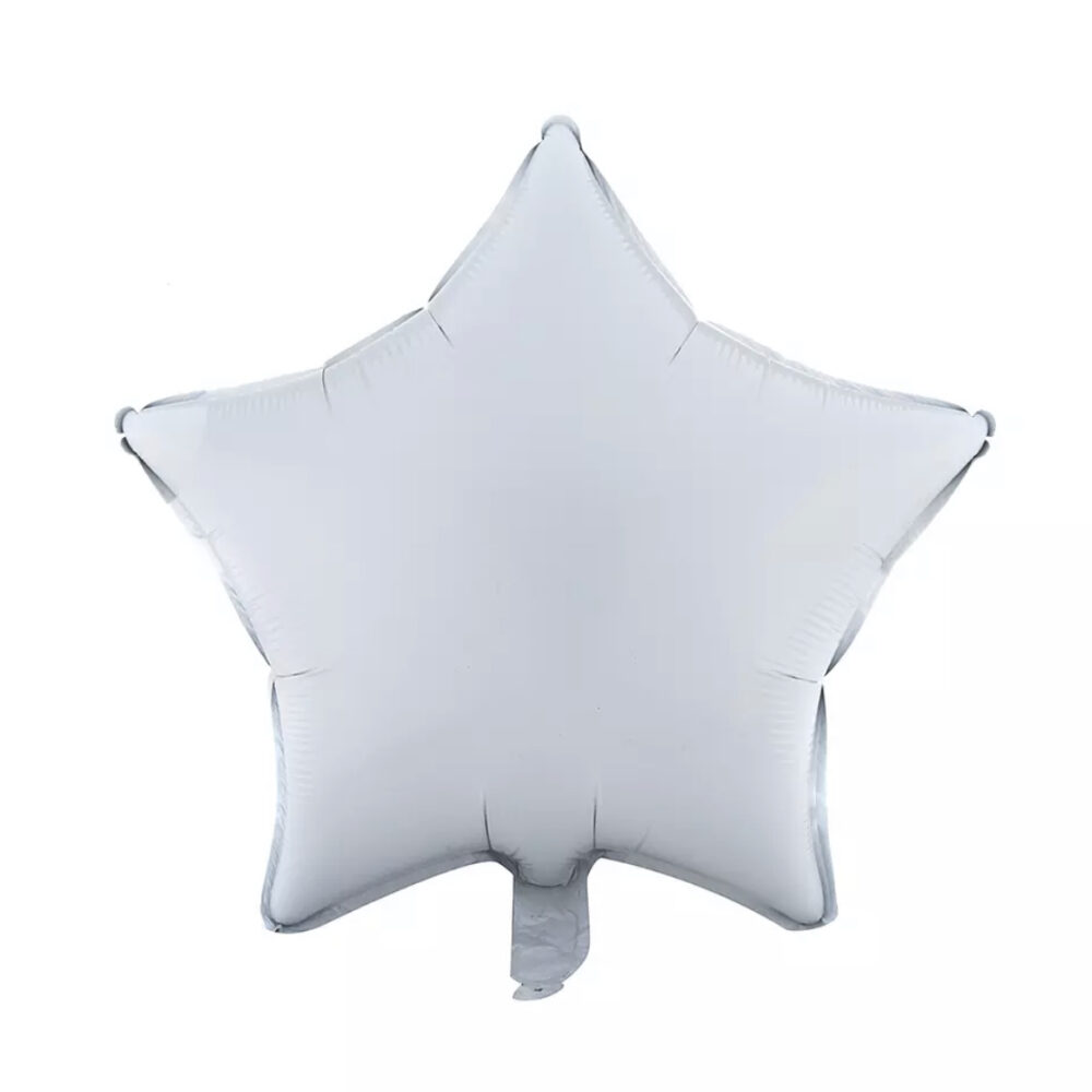 50 יח׳ מיילר 18 אינצ׳ כוכב לבן