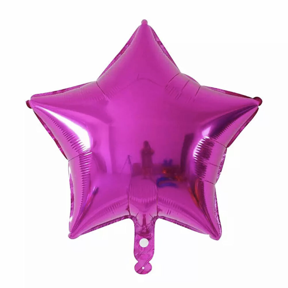 בלון מיילר 18 אינצ׳ כוכב ורוד פוקסיה