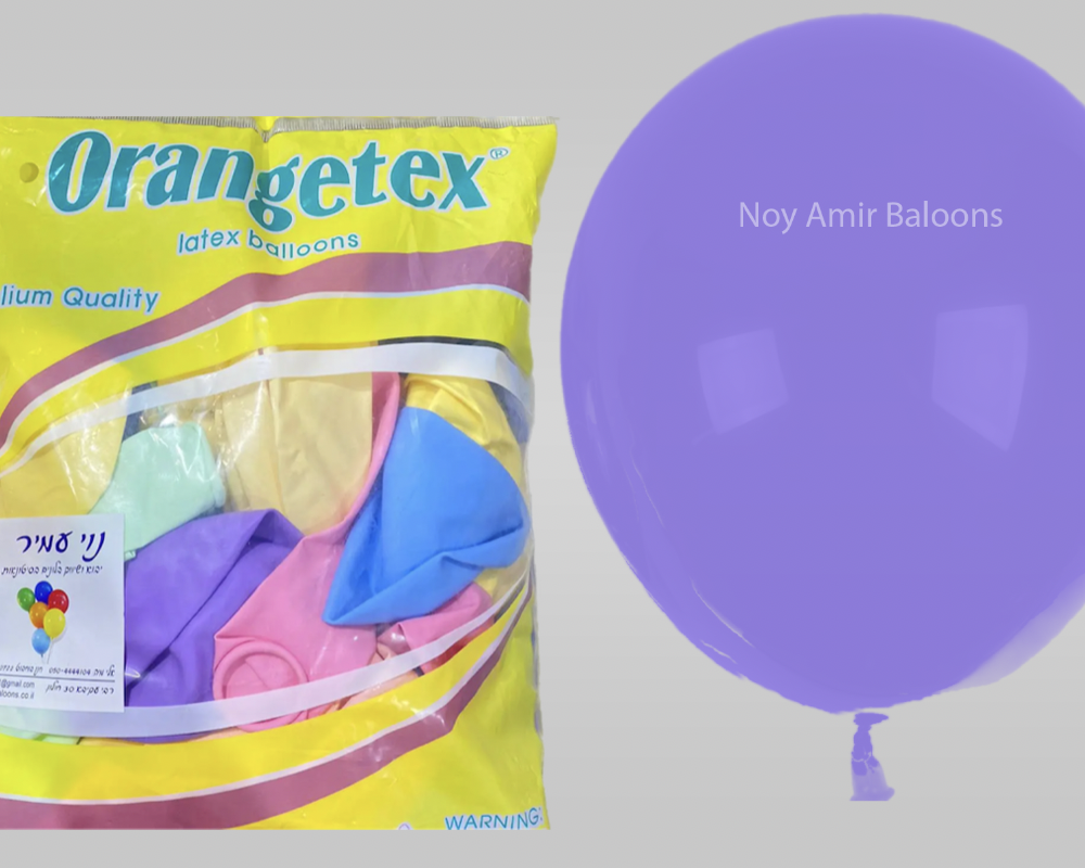 חבילת בלוני גומי 18 אינץ' 50 יח' מיקס פסטל