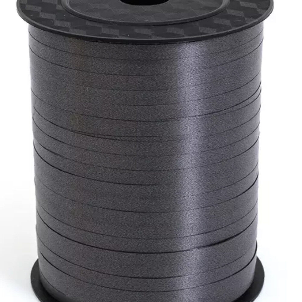 סליל חוט לקשירת בלונים 500 יארד שחור