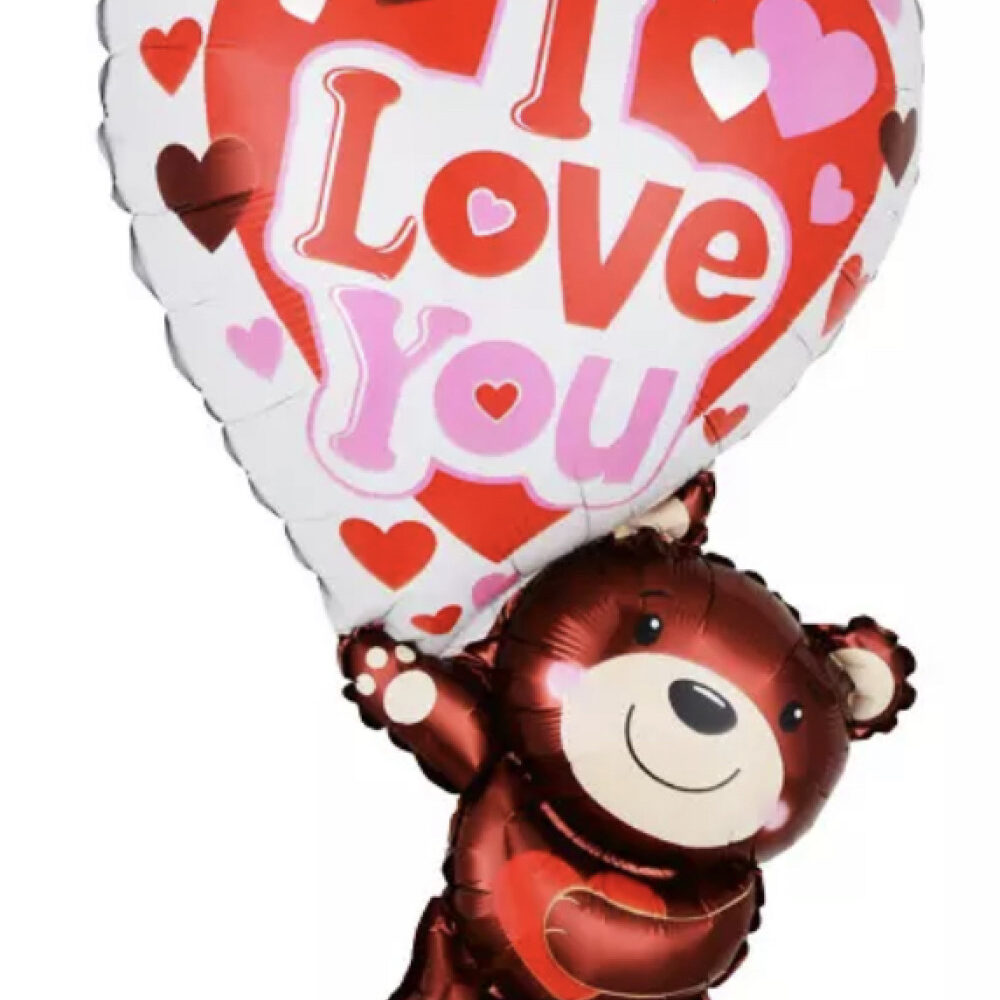 בלון דובי עם לב