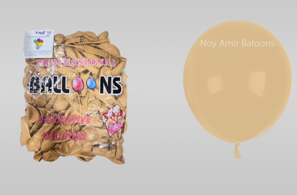 חבילת בלוני גומי גוף 5 אינץ' - 100 יח'