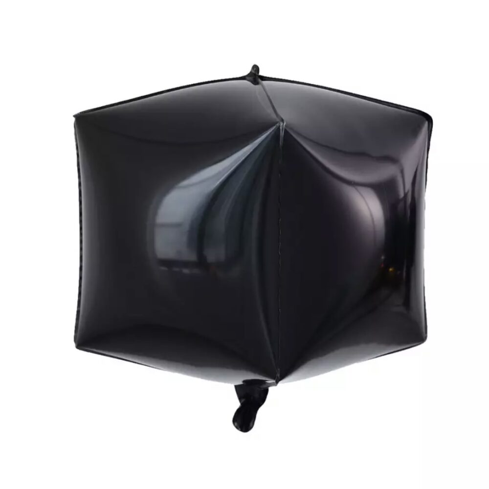 20 יח׳ במארז בלון קובייה 4D- שחור 24׳