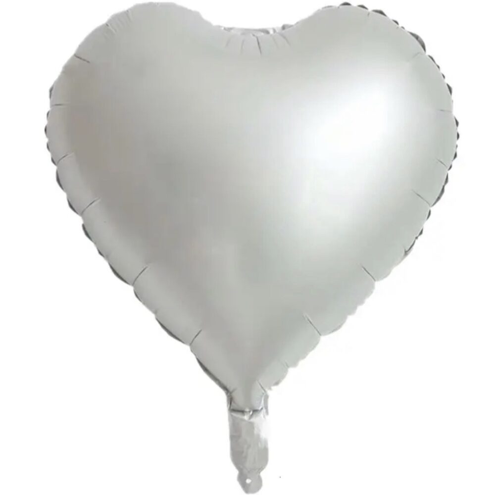 בלון מיילר 18 אינצ׳ לב פנינה מטאלי