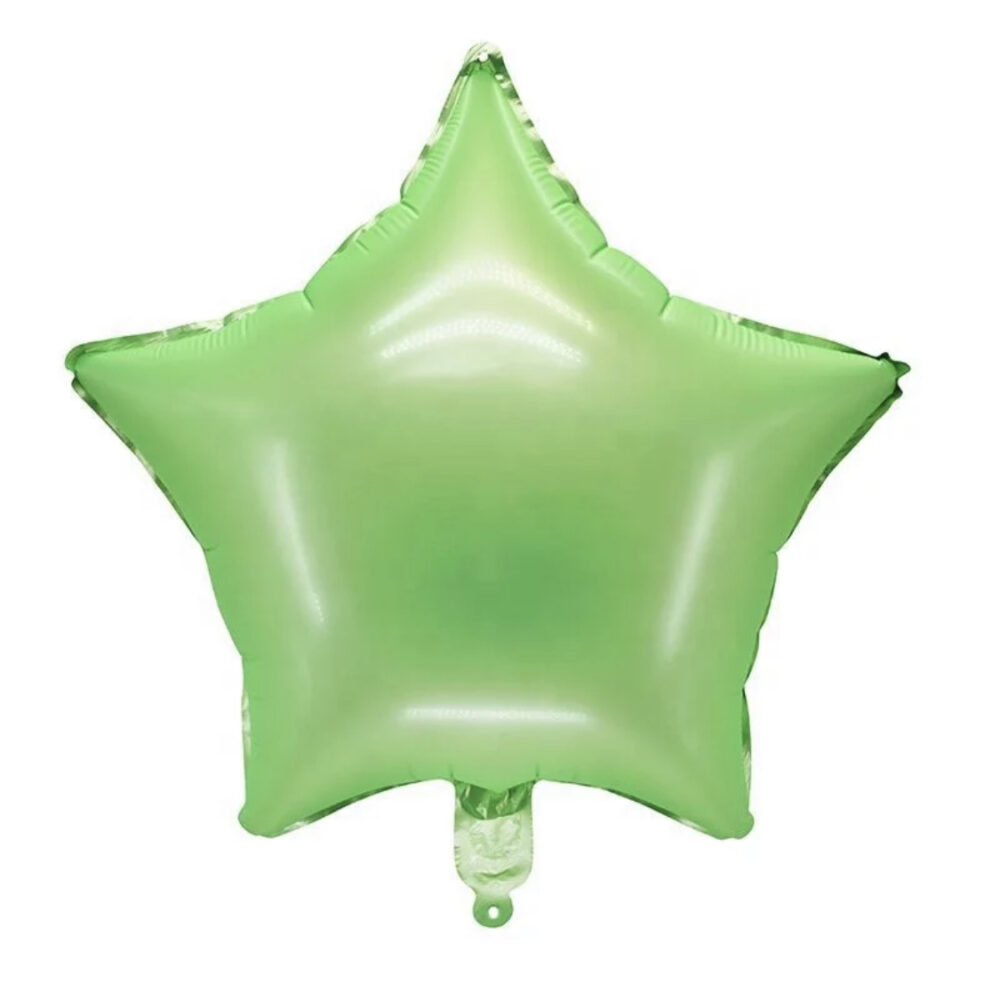 בלון מיילר 18 אינצ׳ כוכב ירוק מקרון