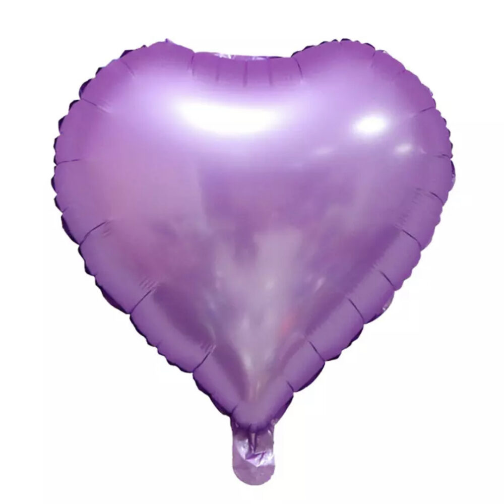 בלון מיילר 18 אינצ׳ לב סגול לילך