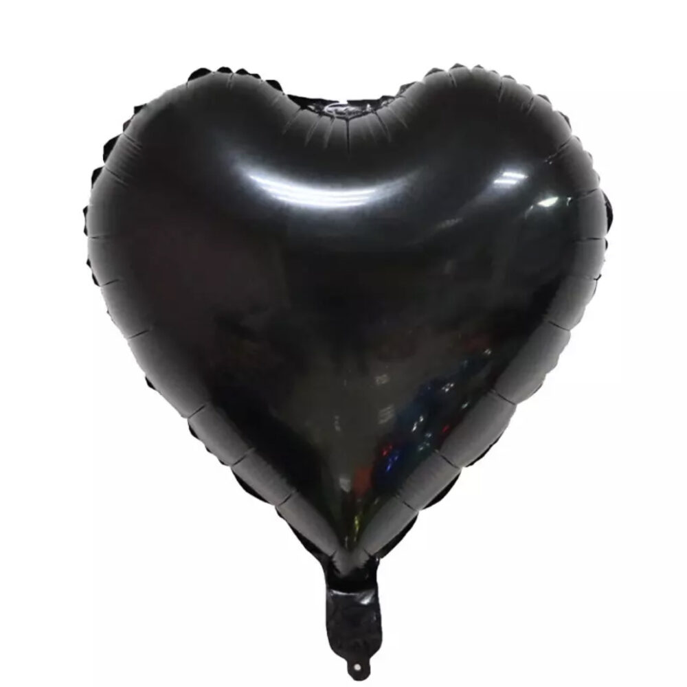 50 יח׳ מיילר 18 אינצ׳ לב שחור