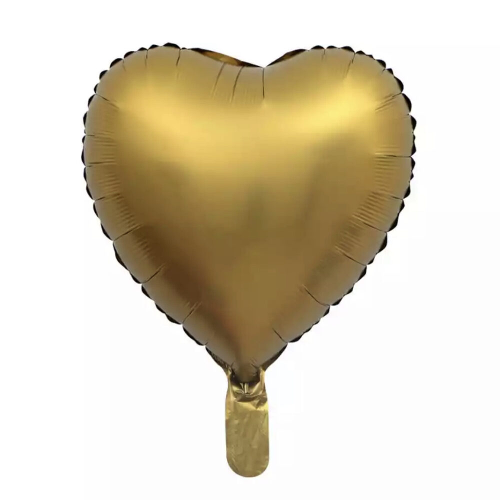 בלון מיילר 18 אינצ׳ לב זהב