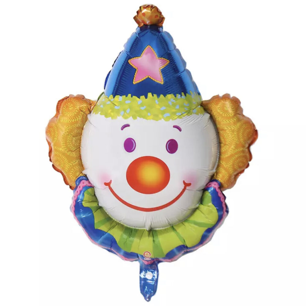 בלון ראש ליצן פורים 63cmX79cm