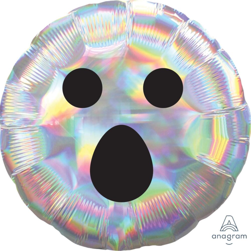 בלון מיילר 18׳ רוח רפאים כסף מטאלי