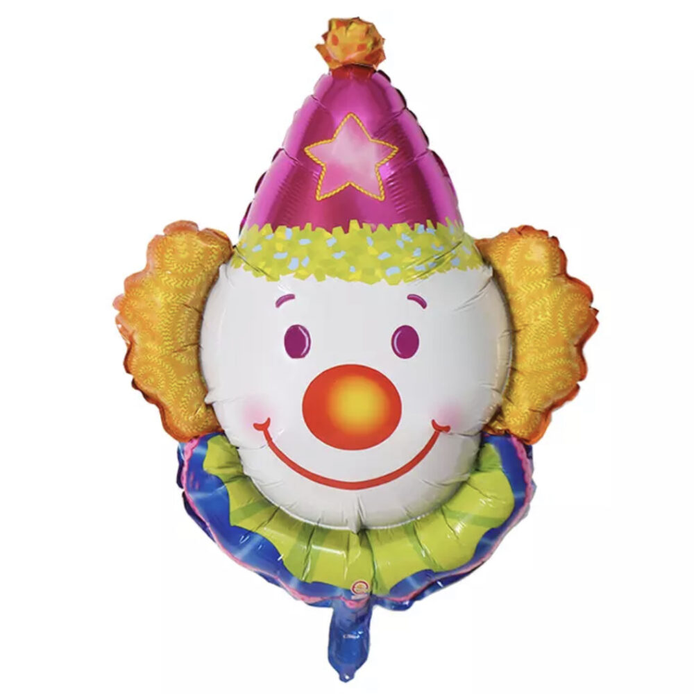 בלון מיילר ראש ליצן כובע פורים 63cmX79cm