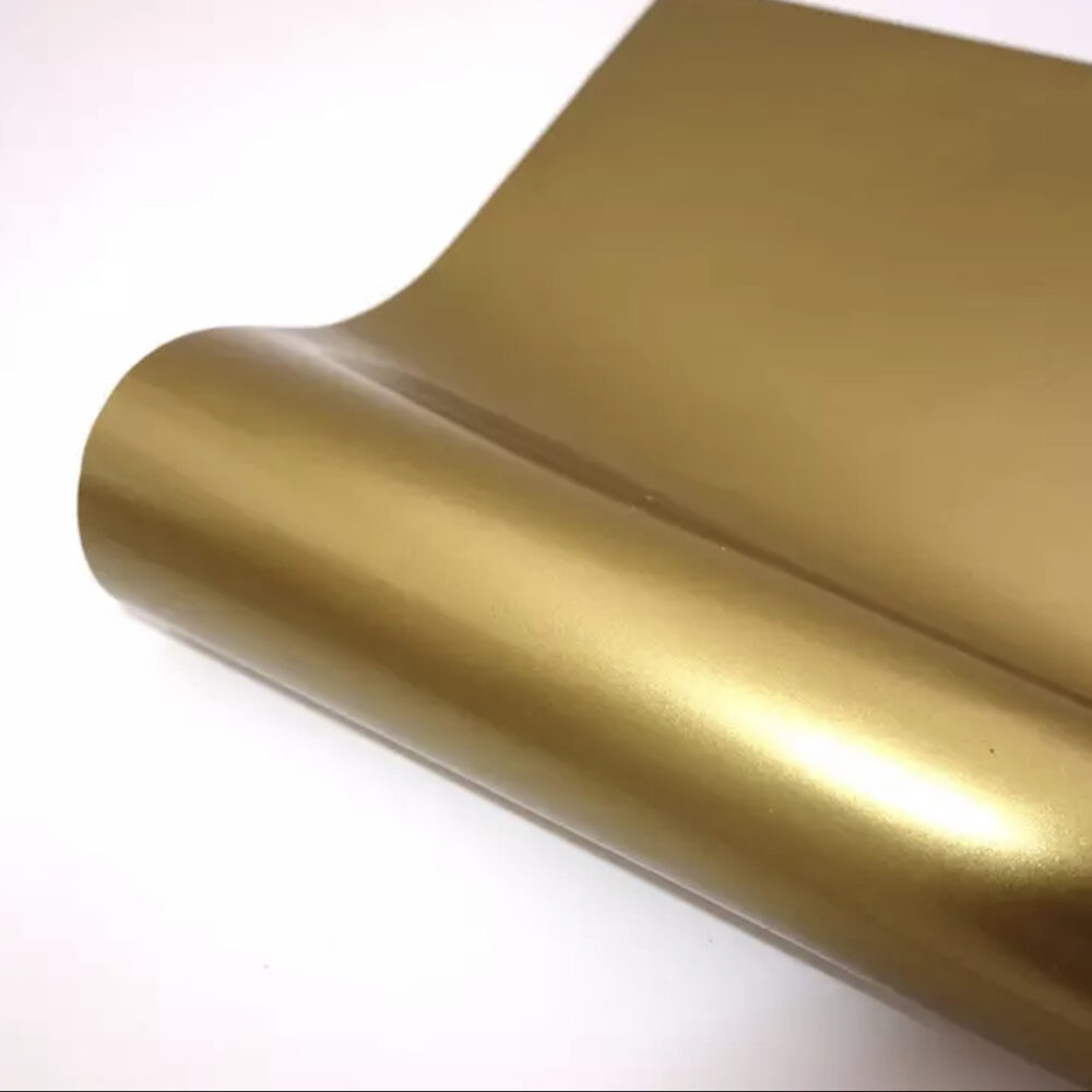 3 מטר מדבקת ויניל לסילואט זהב רוחב 30 ס״מ