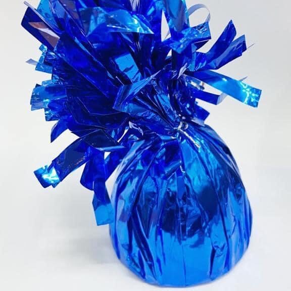 משקולות לבלונים בצבע כחול