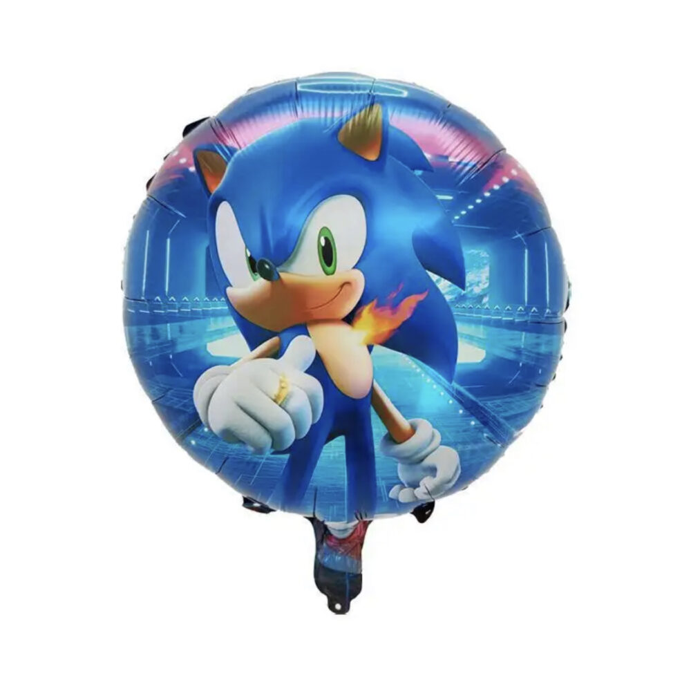בלון עגול סוניק הקיפוד 18 אינצ׳
