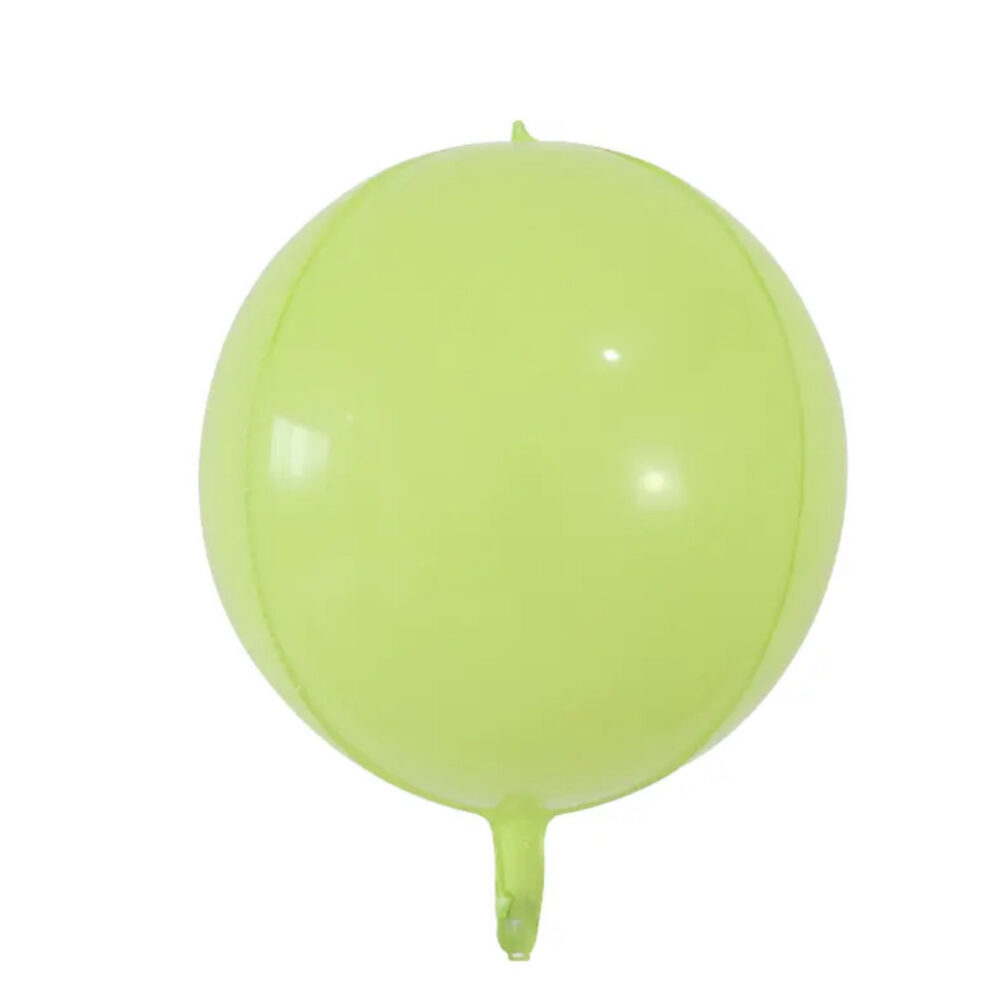 בלון אורבז 4D ירוק מקרון 24׳