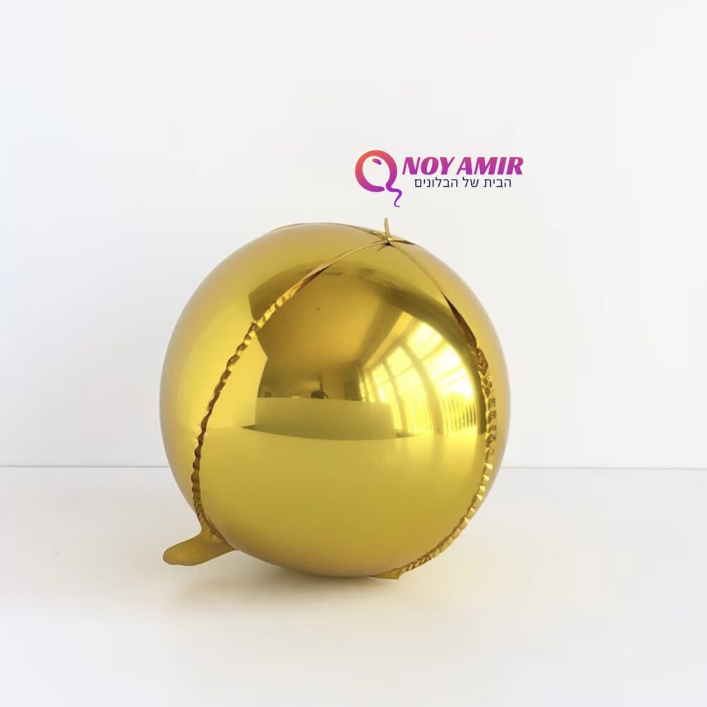 10 יח׳ בלון אורבז מידה 10 אינצ׳ -זהב