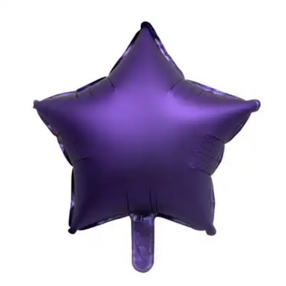 בלון מיילר 18 אינצ׳ כוכב סגול כרום