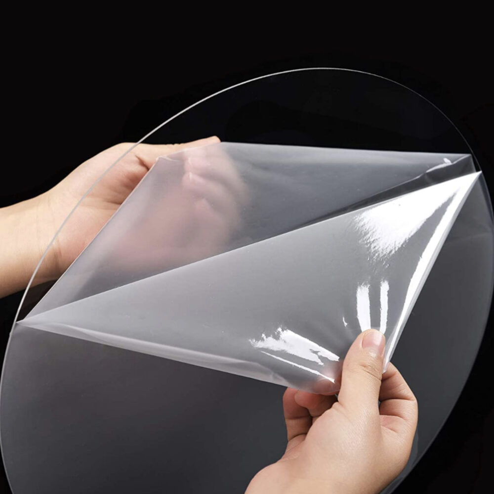 לוח פרספקט שקוף עגול קוטר 60 ס״מ