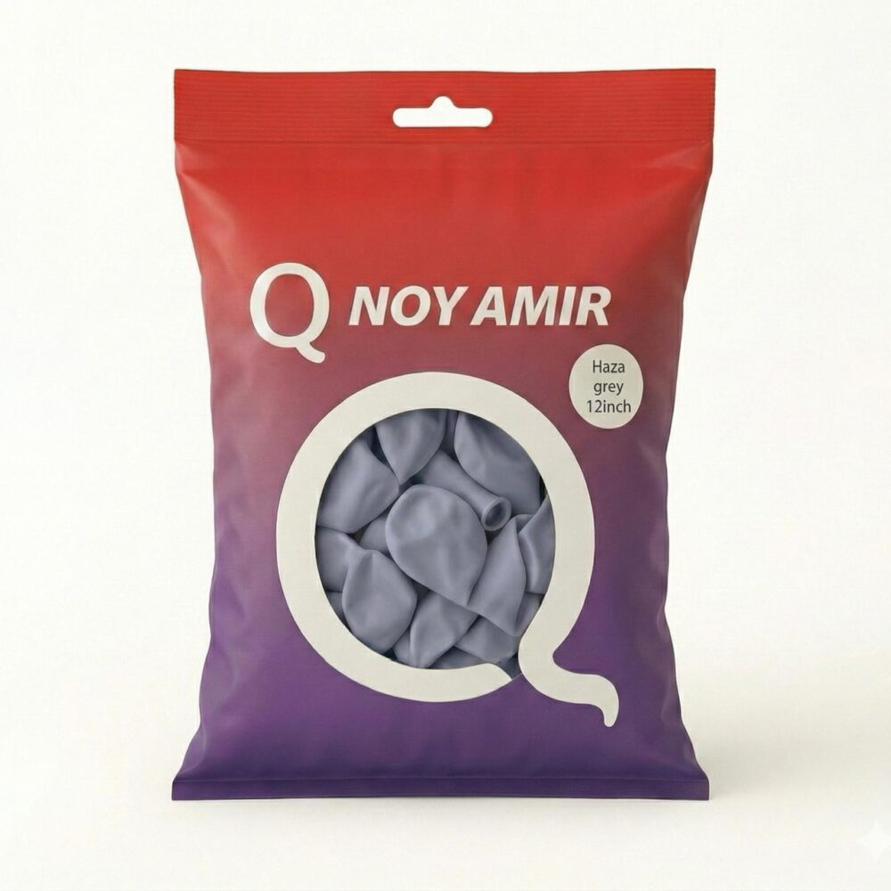 100 חבילת בלוני גומי פסטל סגול ג'ינס 12 אינץ'