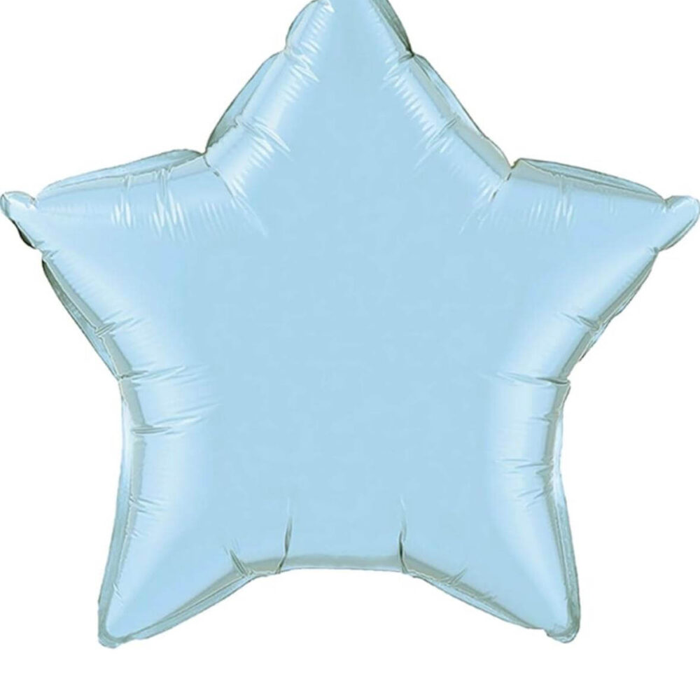 בלון מיילר כוכב ענק תכלת בייבי 36 אינץ'