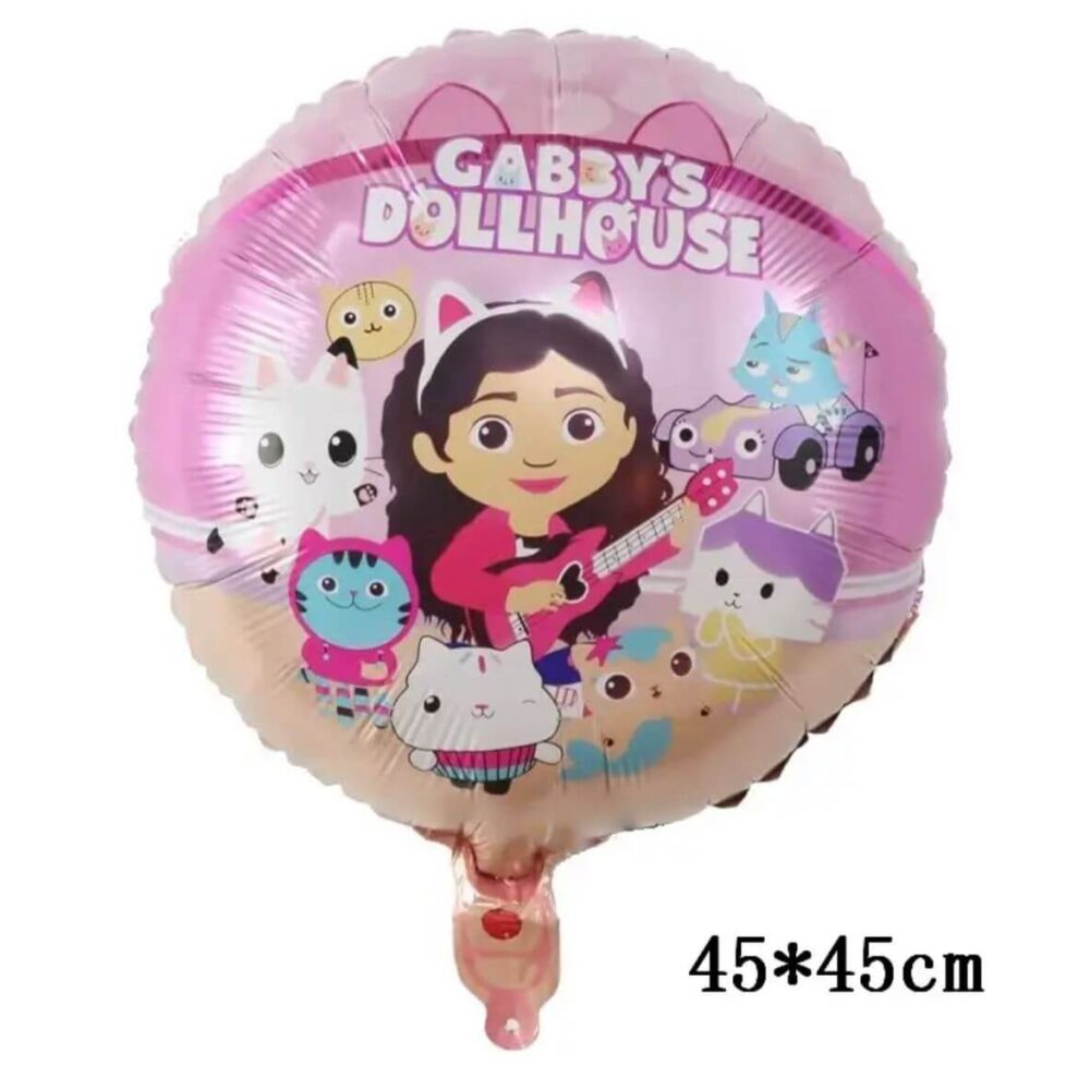 בלון מיילר ורוד בית הבובות של גבי 18 אינץ'