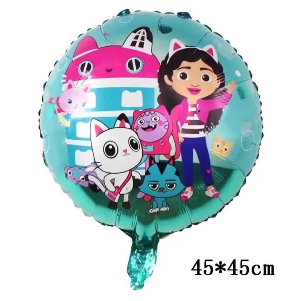 בלון מיילר תכלת בית הבובות של גבי 18 אינץ'