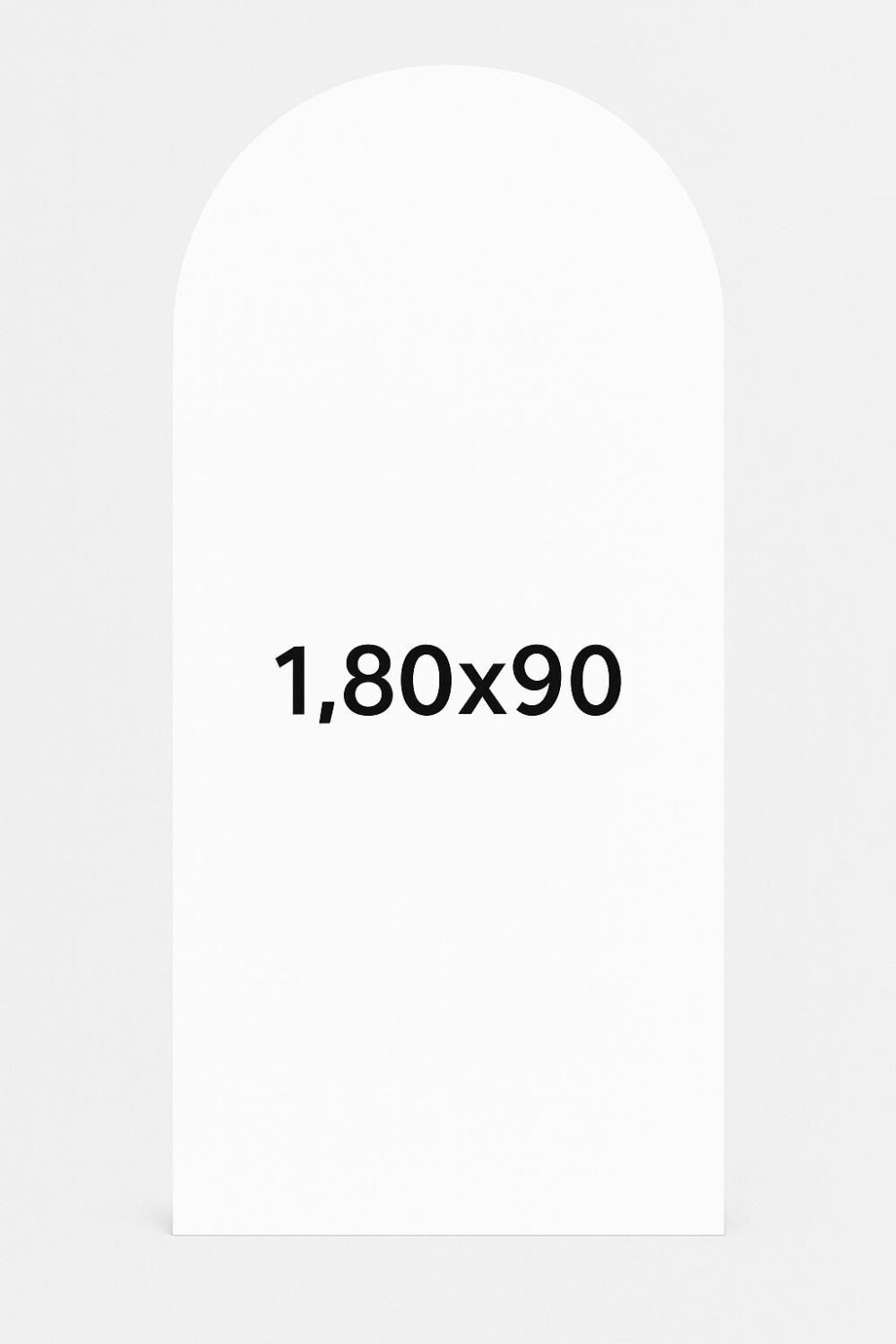 קיר קאפה מעוגל חלק 1.80X90 ס"מ