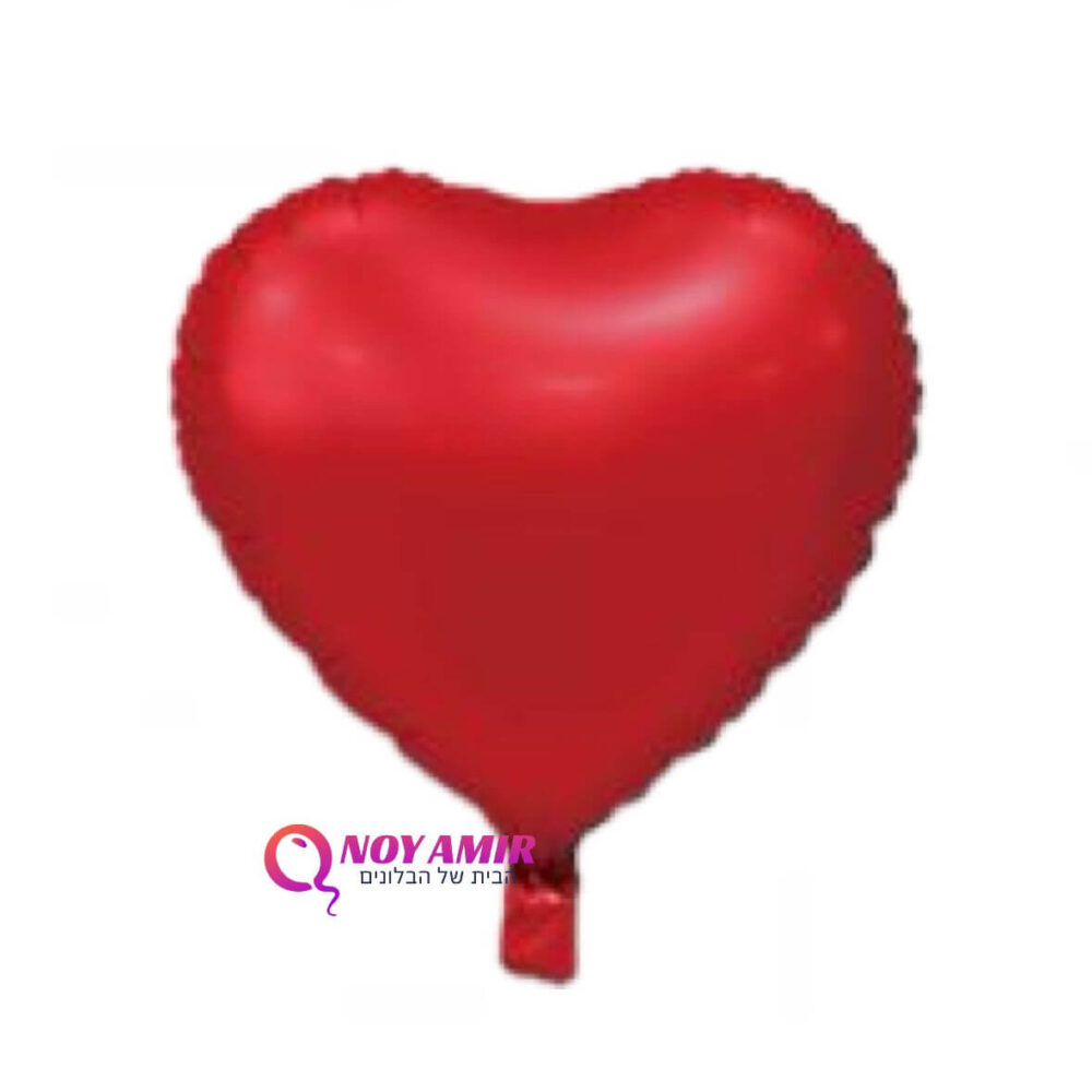 בלון מיילר לב אדום מט 26 אינץ'