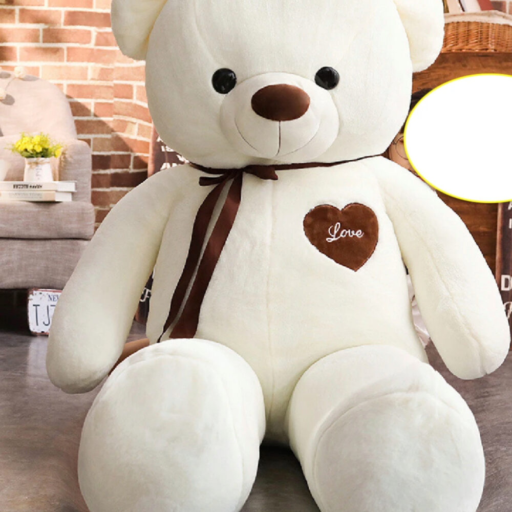 דובי ענק מטר שישים בצבע לבן