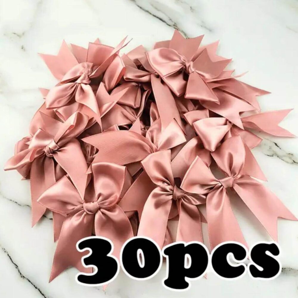 30 יח׳ פפיון סאטן רוז גולד