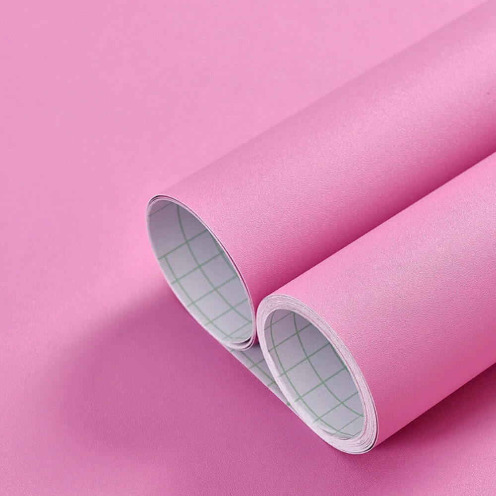 גליל מדבקת ויניל 50 מטר לסילואט ורוד בייבי רוחב 30 ס״מ איטלקי!