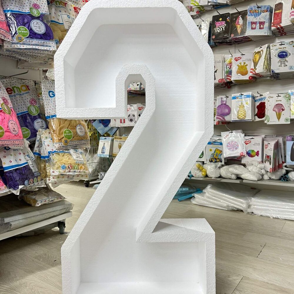 מספר 2 חלול מקלקר דחוס בגובה מטר (איסוף עצמי בלבד)