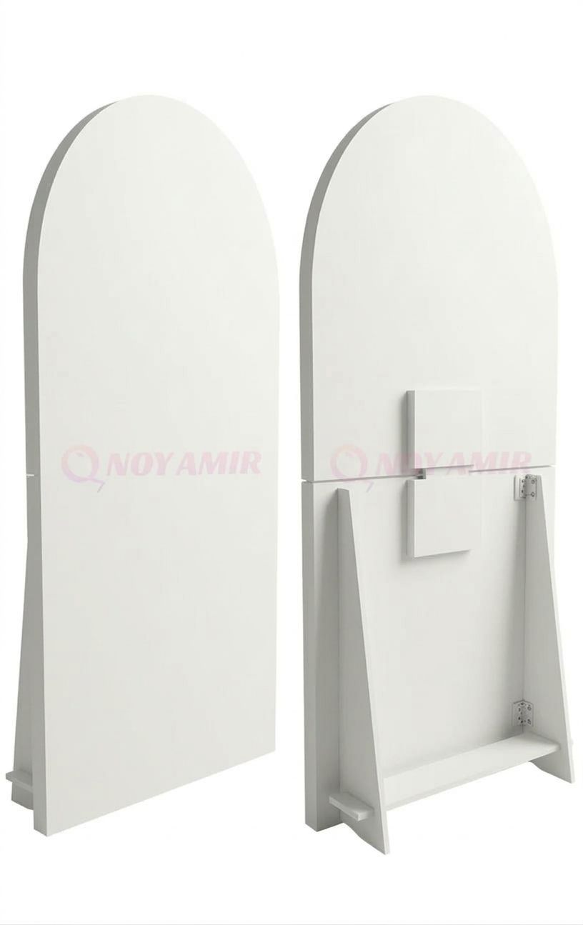 קיר מעוגל עומד מחומר PVC