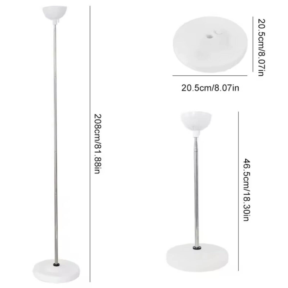 סטנד עמוד מתכוונן לכל גובה שתבחרו!