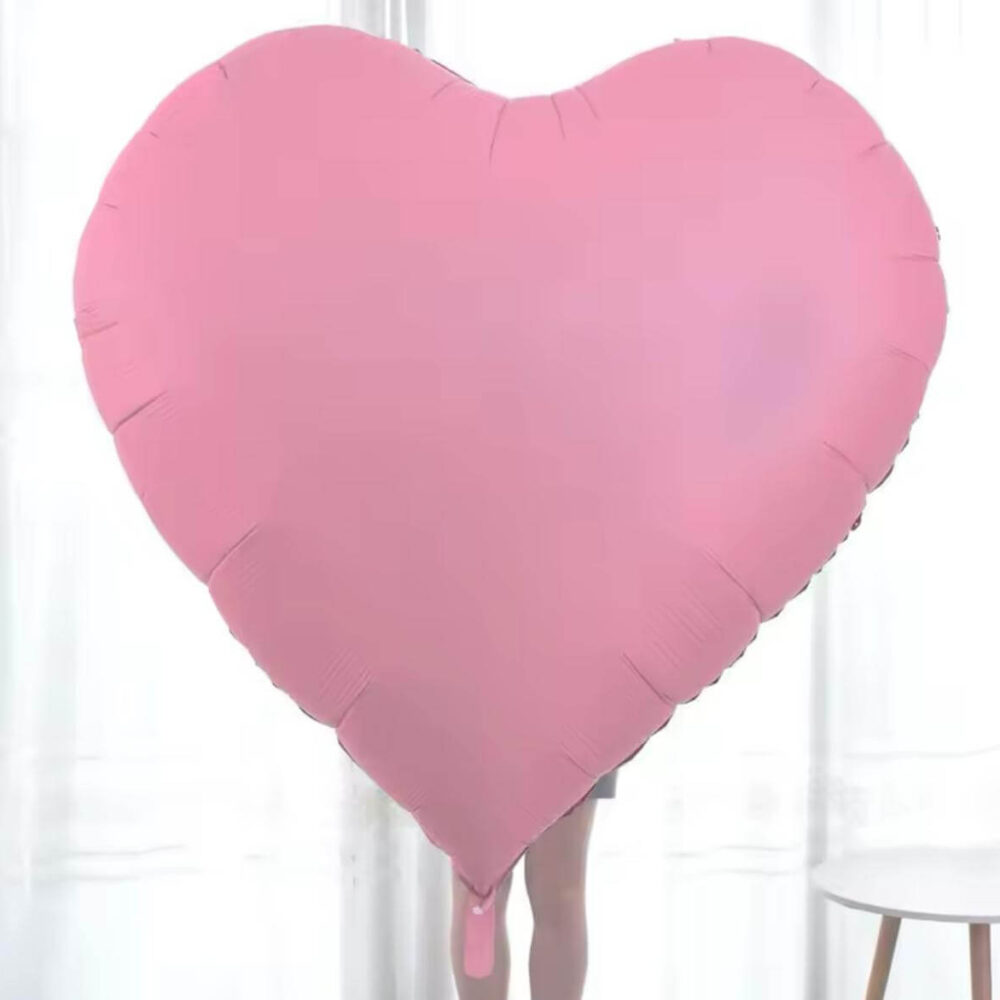 בלון לב ורוד ענק במיוחד