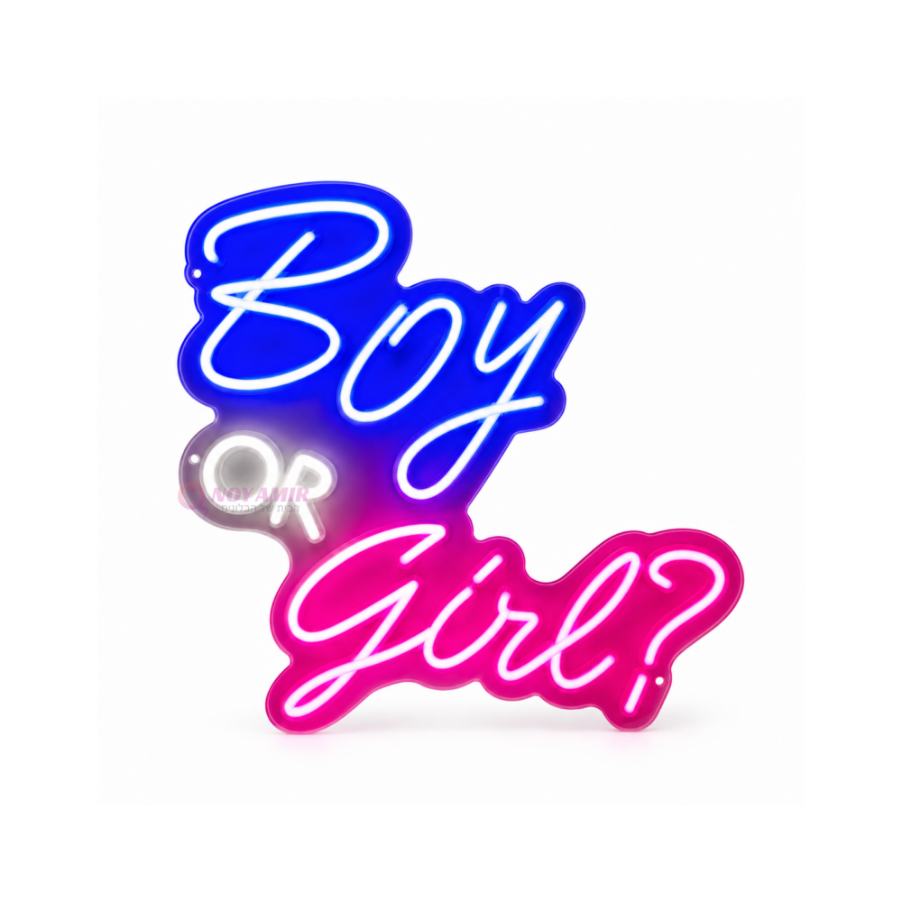 שלט לד Boy or Girl?