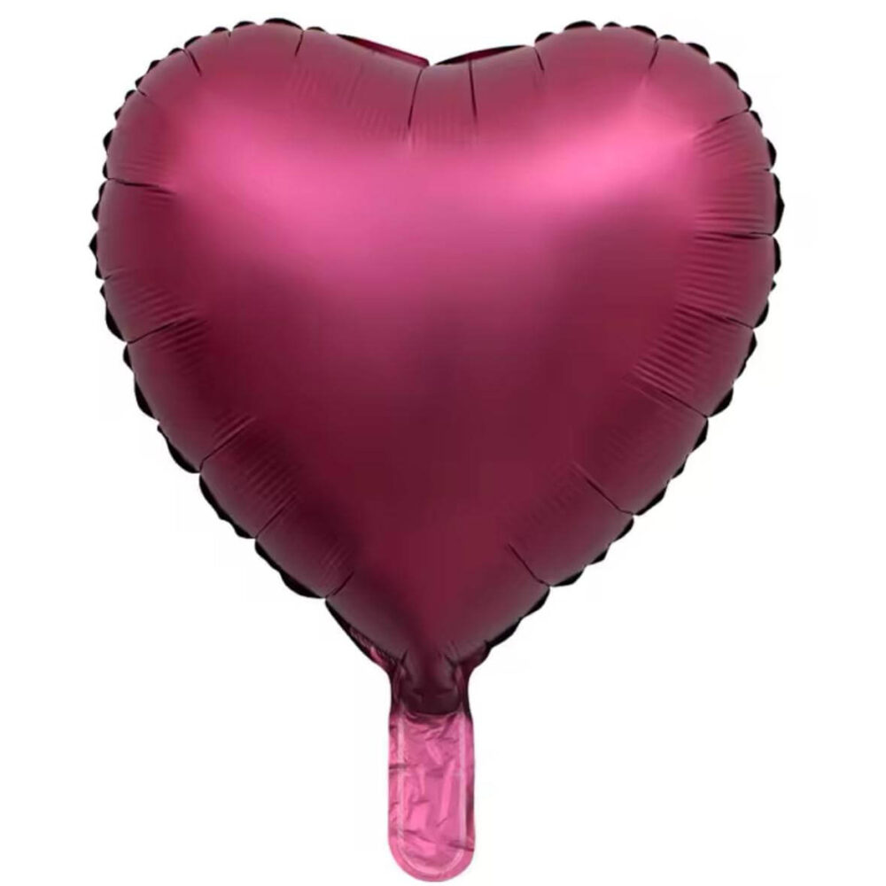בלון מיילר לב בורדו מט 18 אינץ'