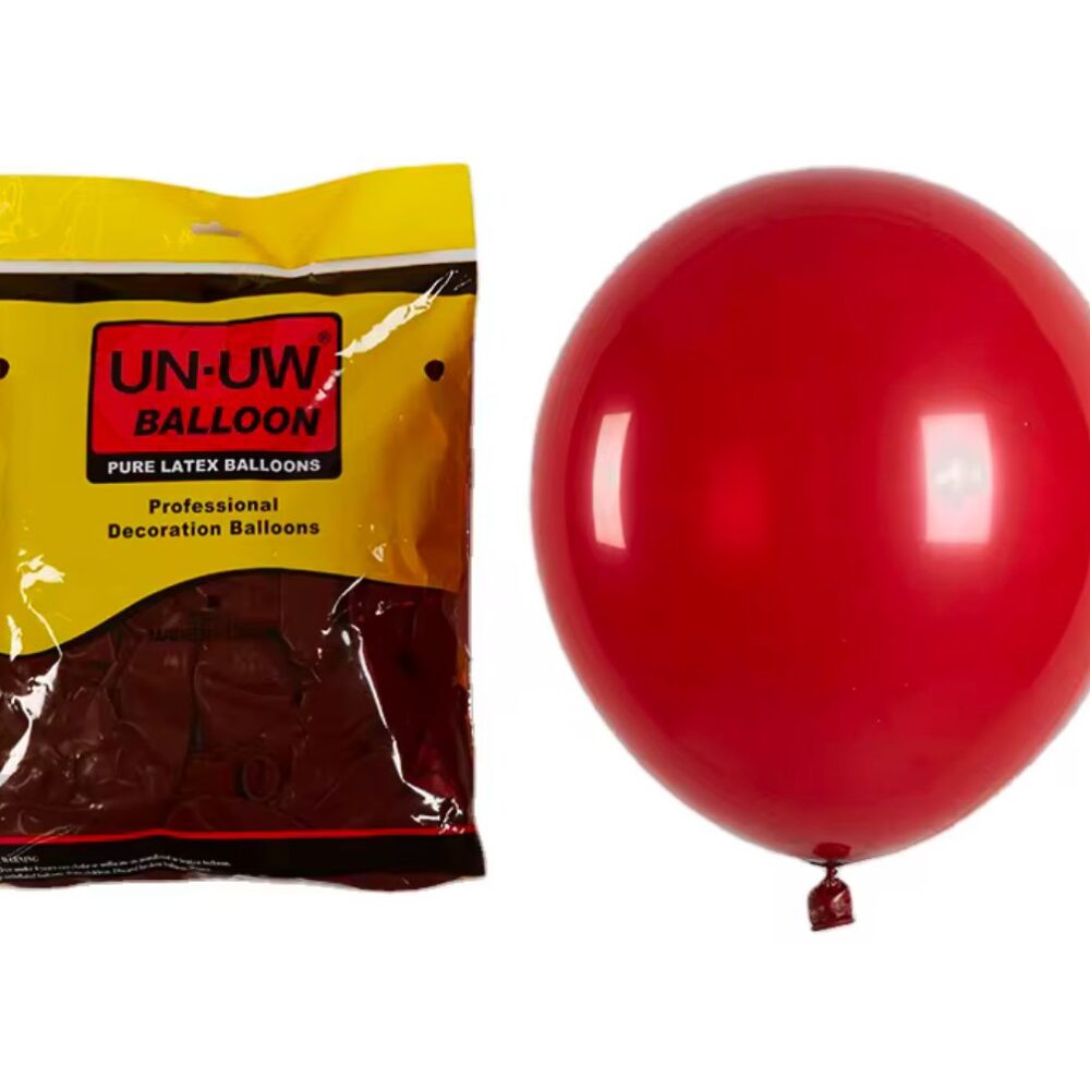 100 יח׳ בלון גומי שחור בתוך אדום