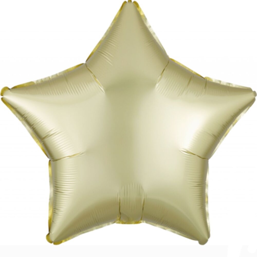 50 יח מיילר 18 אינצ׳ כוכב צבע זהב שמפנייה