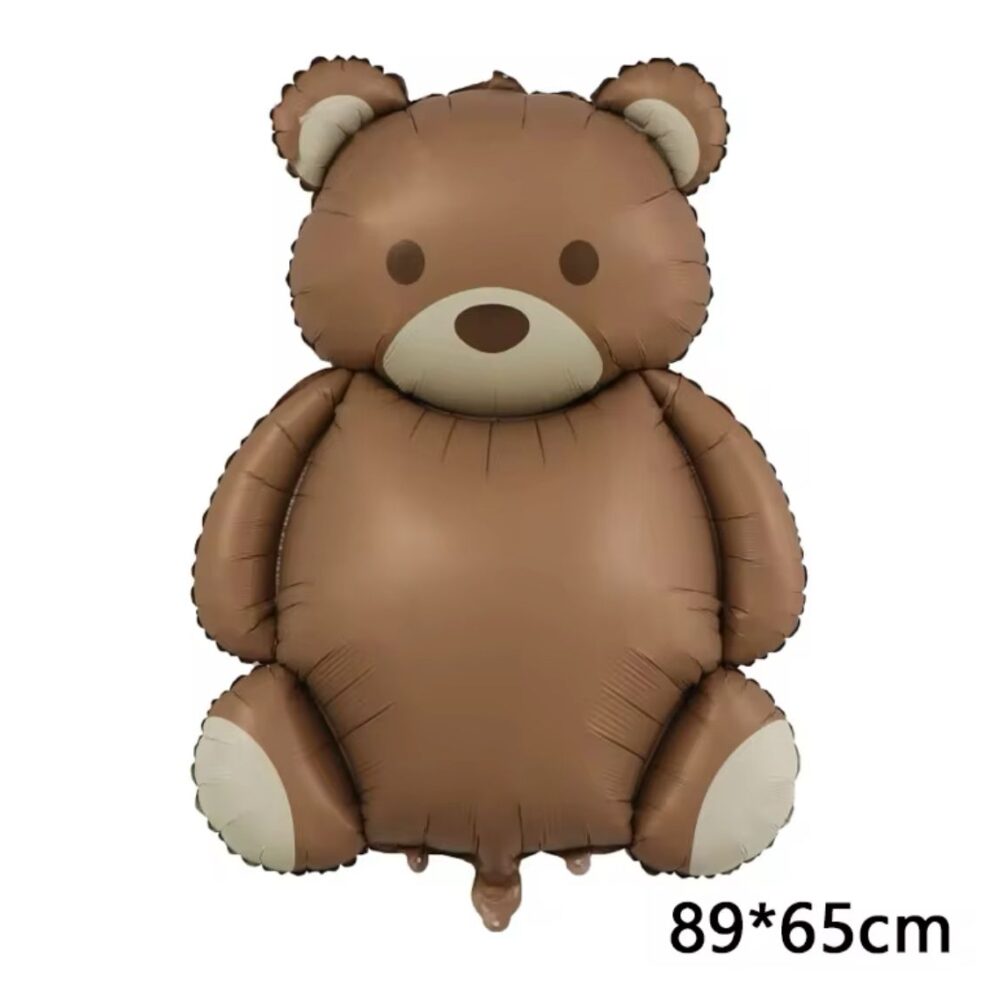 בלון דובי חום 89x65cm