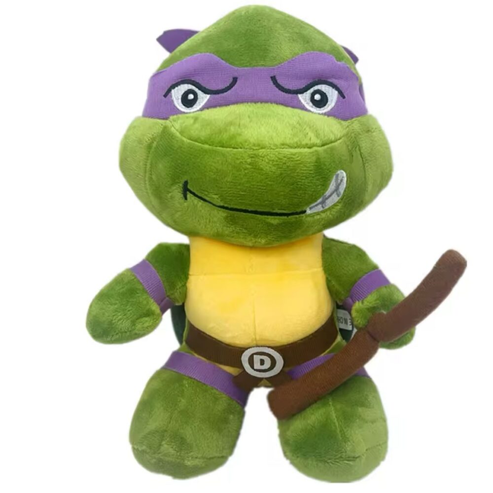 בובת צבי הנינג׳ה 23 ס"מ סגול