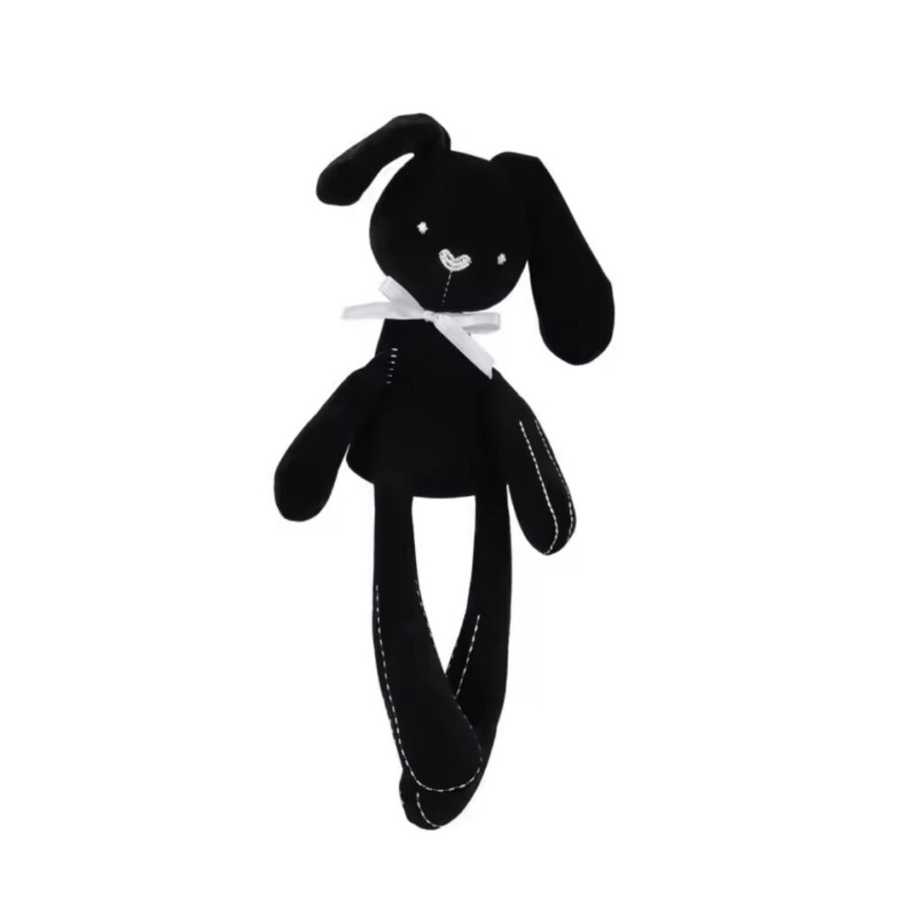 בובת ארנב שחור 30 ס״מ