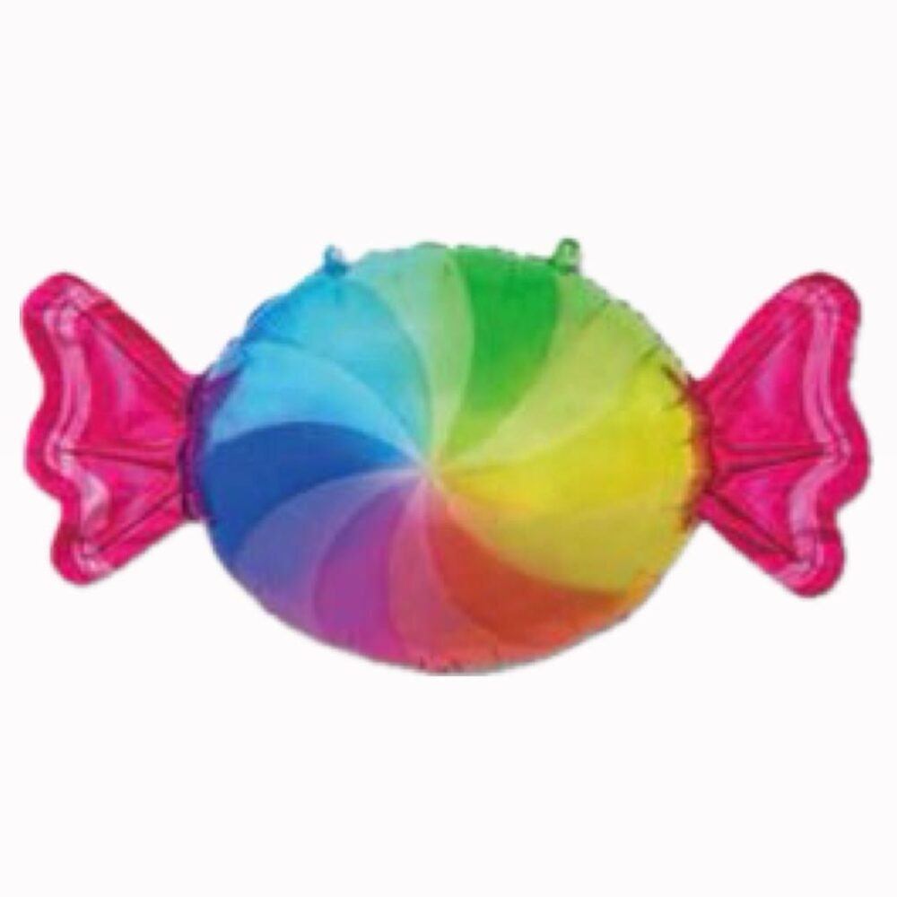 בלון מיילר 40 אינצ׳ סוכריה צבעונית
