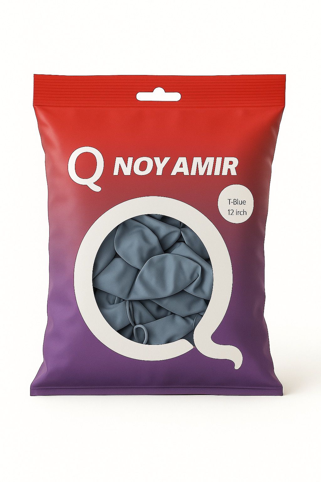 חבילת 100 בלוני גומי 12 אינצ' Twilight Blue