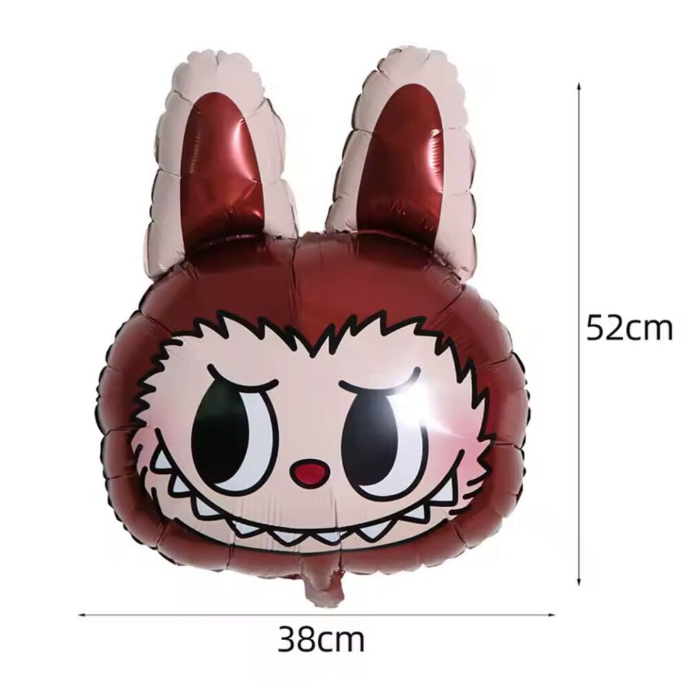 LABUBU בלון לבובו חום