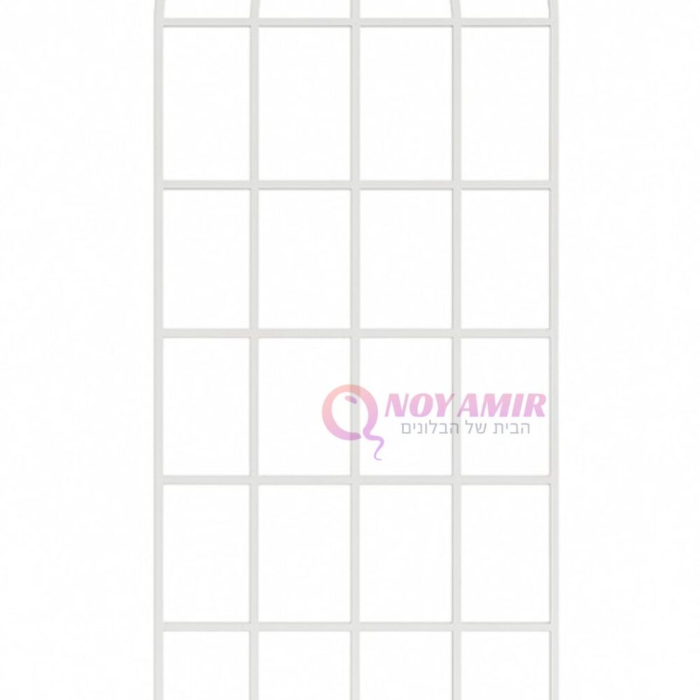 קיר רשת מעוגל מתכתי