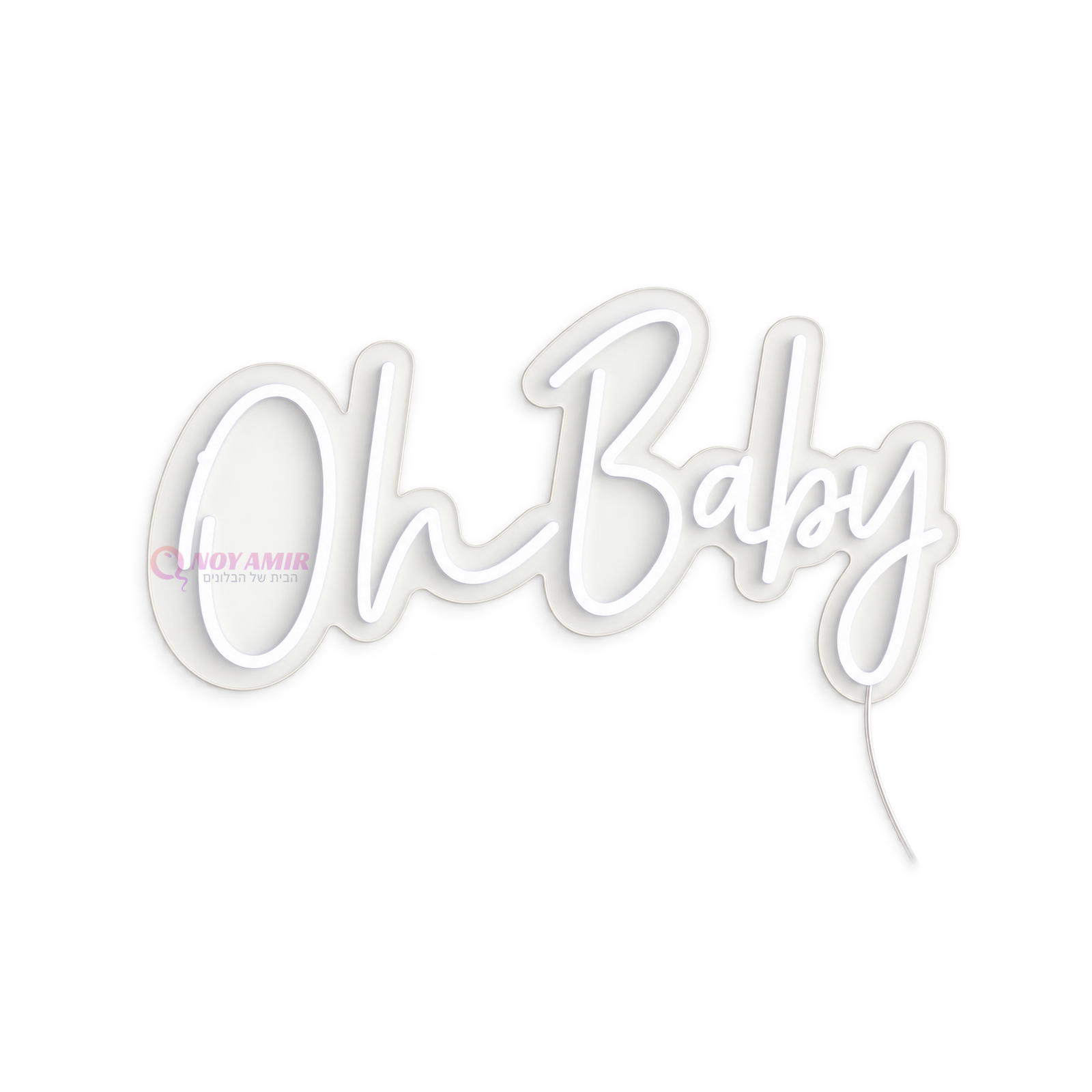 שלט נאון-Oh baby