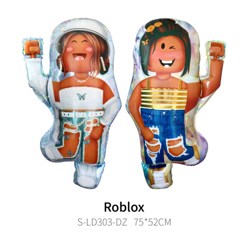 בלון מיילר רובלוקס בנות 74x52cm