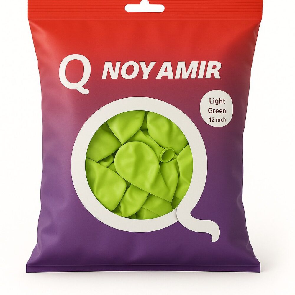 חבילת 100 בלוני גומי 12 אינצ׳ ירוק ליים