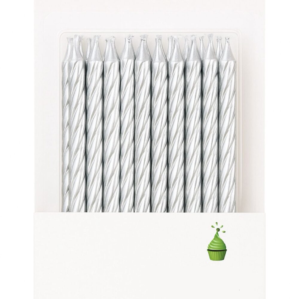 מארז 24 יח׳ נרות כסופים